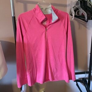 Pink Quarter Zip